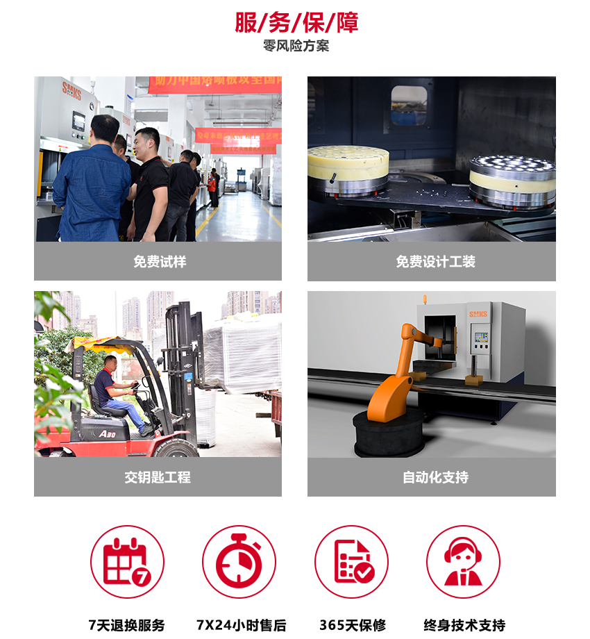 輕松完成鏡面拋光：斯曼克磨粒流拋光設備，可讓工件拋光面粗糙度在原有基礎上，提升3個等級或以上。 去毛刺徹底、均勻：斯曼克磨粒流<a href='http://www.sjzlkl.com' target='_blank'><u>去毛刺機</u></a>，通過軟性磨料物理研磨，切削力大，去毛刺效果徹底，均勻。 公差影響只有1-2um：斯曼克磨粒流設備，具有極高的精密性，光整作業后，對工件公差影響只有1-2um。